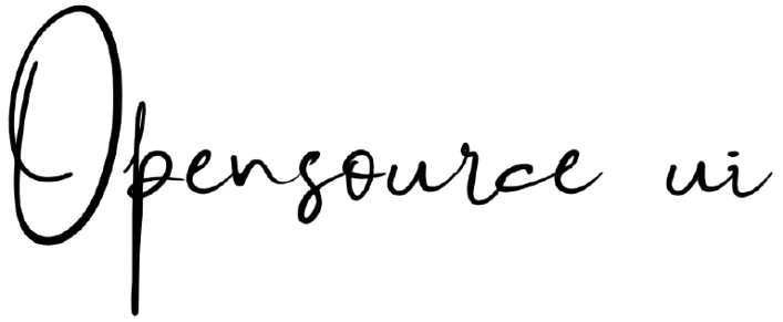 Opensource UI